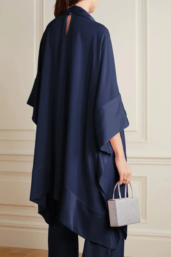Designer_Party_Wear_Readymade_Co-ords_Set_Black_Korean_Nida_Pant_Suit