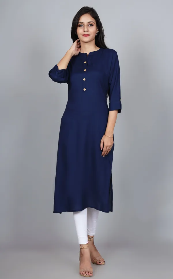 Women_Solid_Straight_Kurta_(Blue)