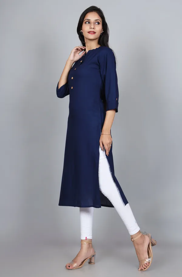 Women_Solid_Straight_Kurta_(Blue)