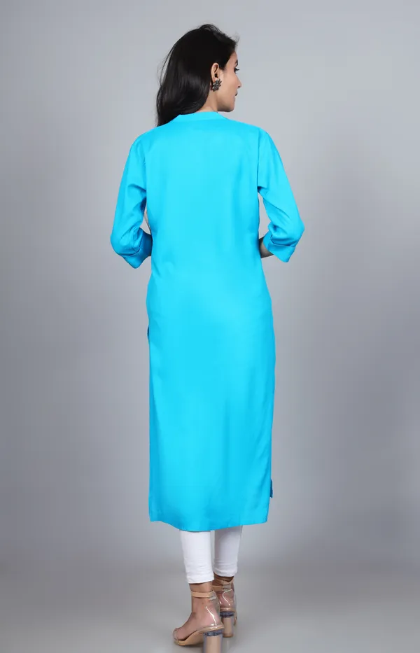 Women_Solid_Straight_Kurta_(Light_Blue)