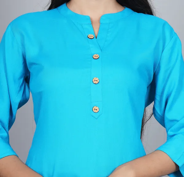 Women_Solid_Straight_Kurta_(Light_Blue)