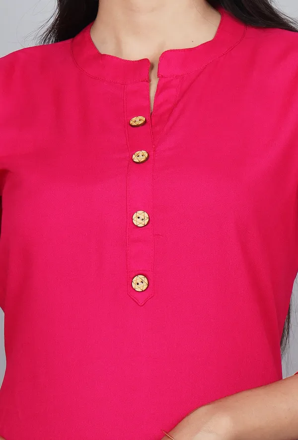 Women_Solid_Straight_Kurta_(Pink)