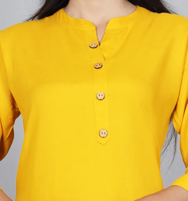 Women_Solid_Straight_Kurta_(Yellow)