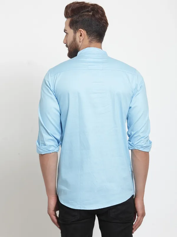 Men_Solid_Straight_Kurta_(Light_Blue)