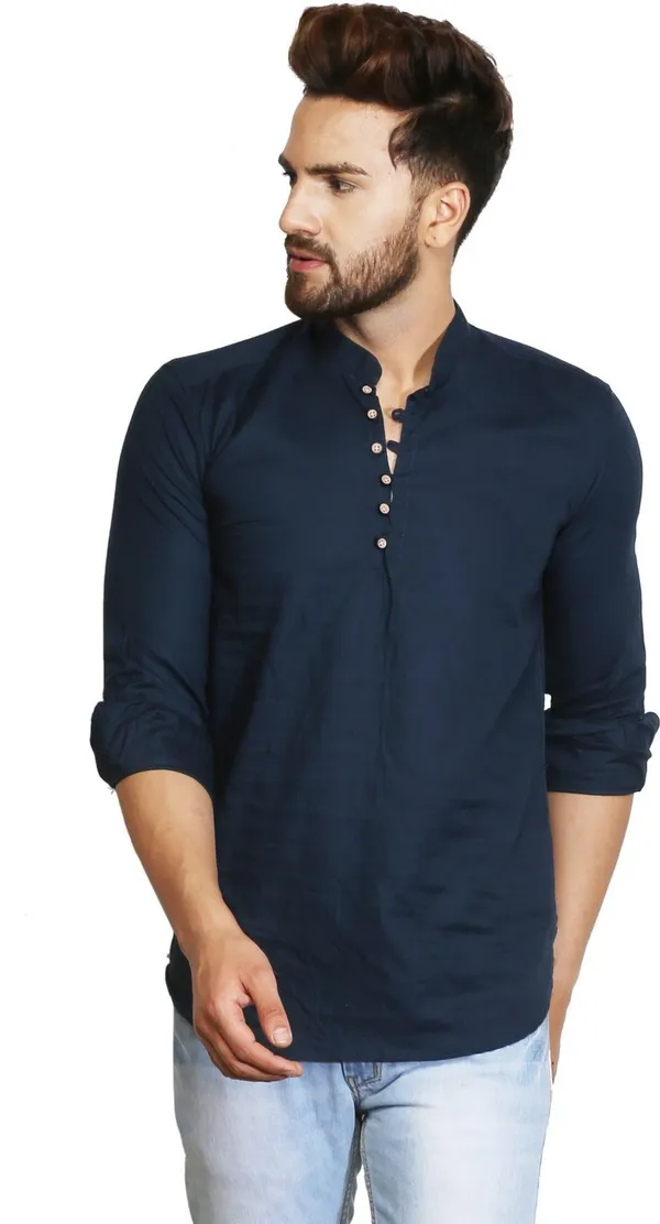 Men_Solid_Straight_Kurta_(Dark_Blue)