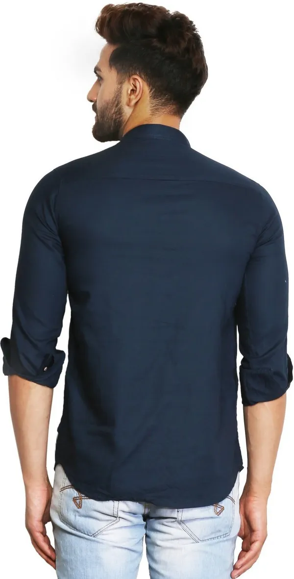 Men_Solid_Straight_Kurta_(Dark_Blue)