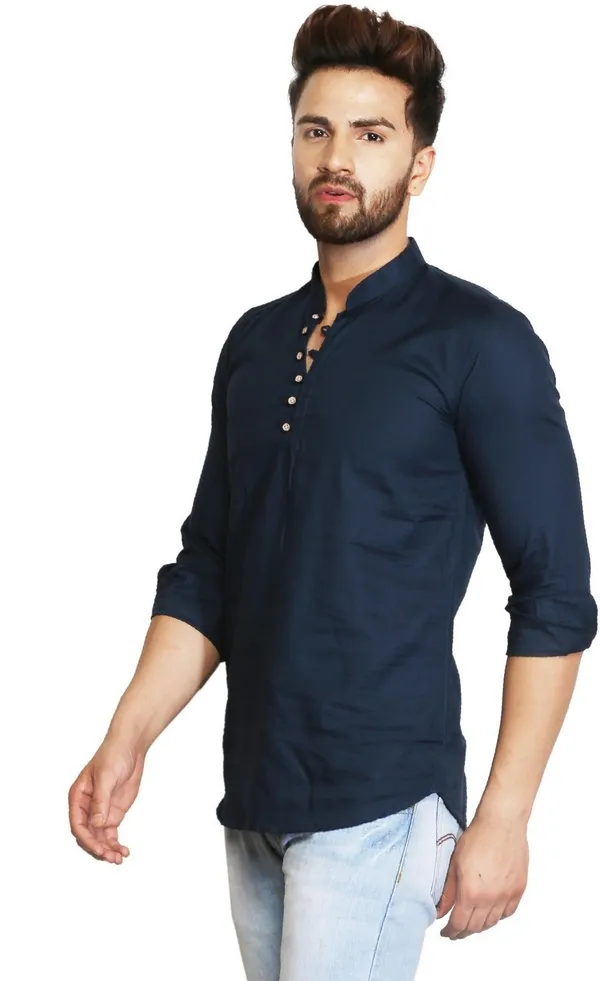 Men_Solid_Straight_Kurta_(Dark_Blue)