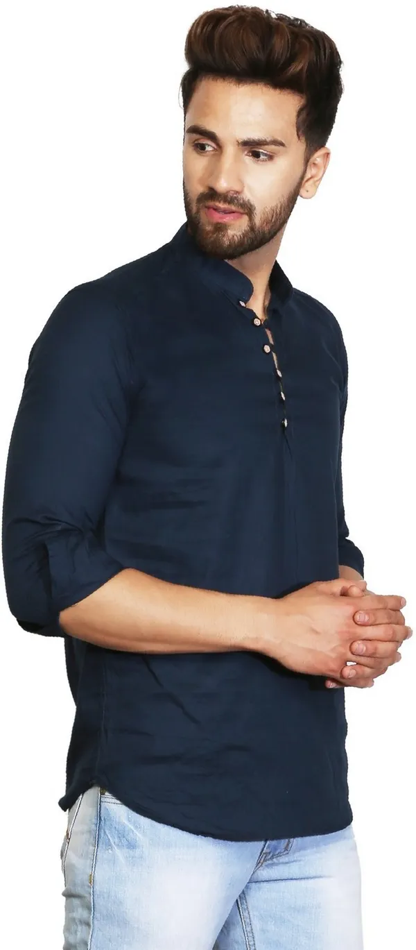 Men_Solid_Straight_Kurta_(Dark_Blue)