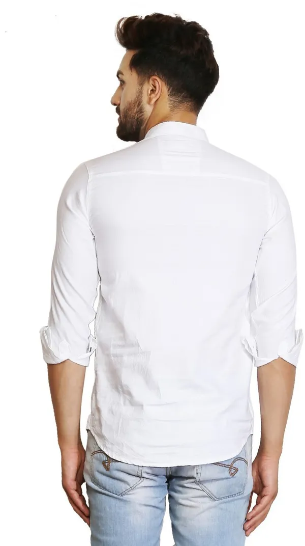 Men_Solid_Straight_Kurta_(White)