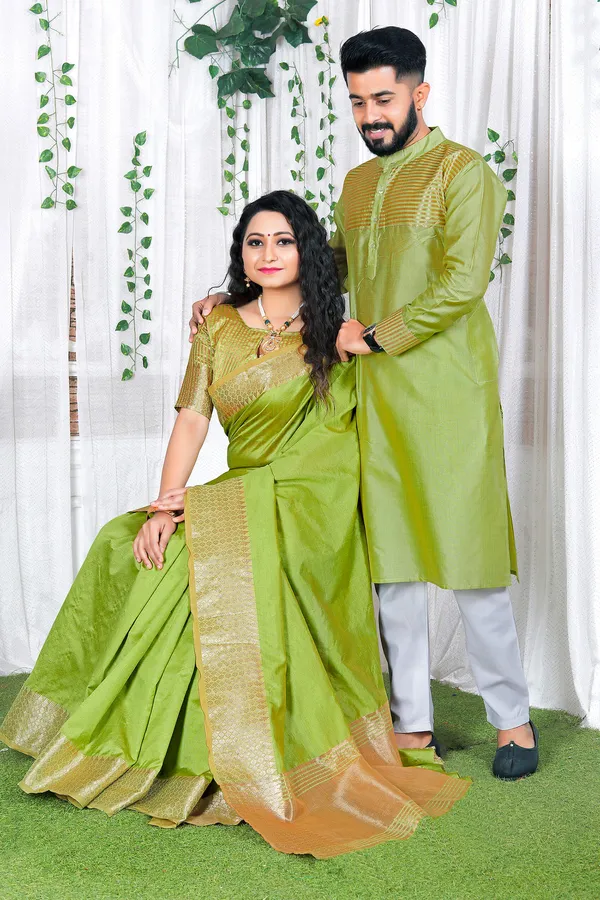 Lovely_Mehndi_Green_Couple_Combo