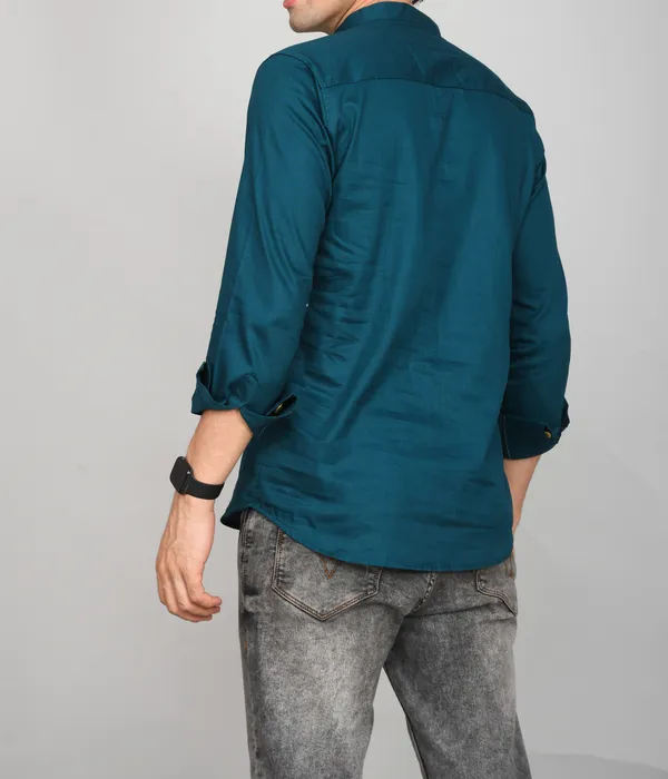 Men_Solid_Straight_Kurta_(Dark_Blue,_Dark_Green)