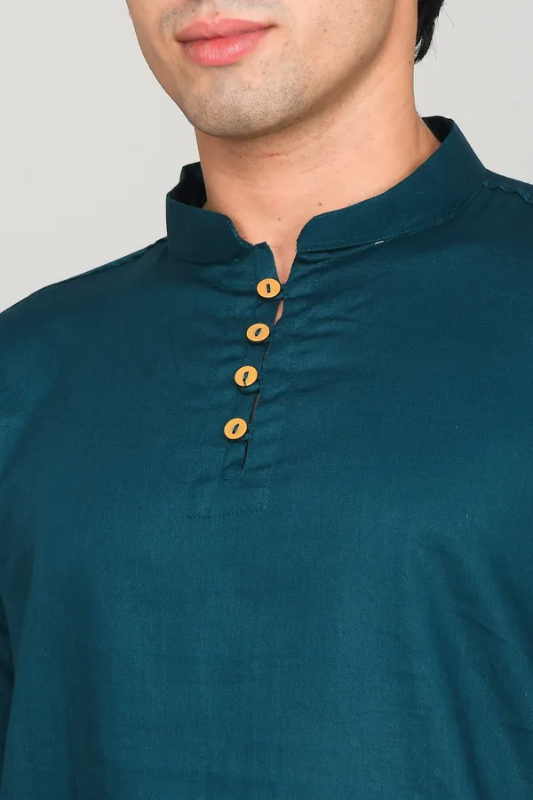 Men_Solid_Straight_Kurta_(Dark_Blue,_Dark_Green)