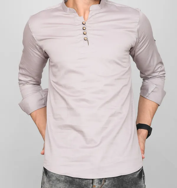 Men_Solid_Straight_Kurta_(Grey)