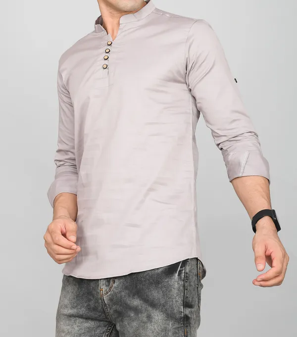 Men_Solid_Straight_Kurta_(Grey)