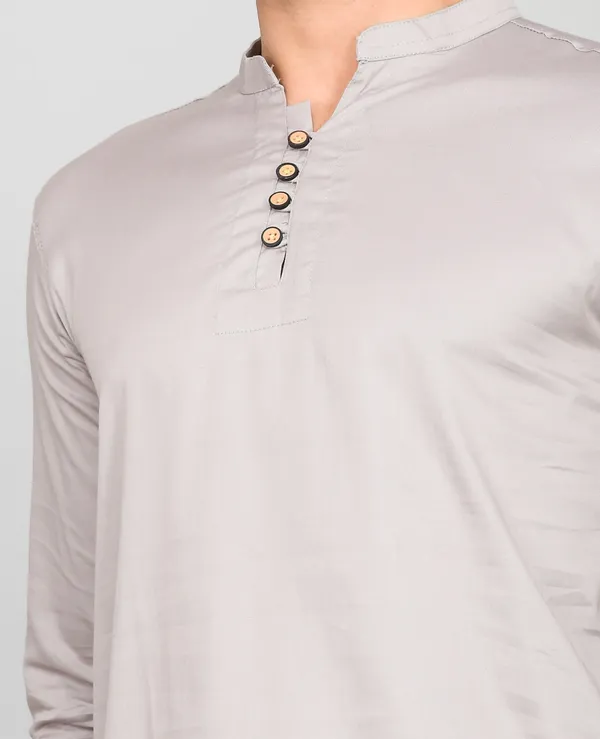 Men_Solid_Straight_Kurta_(Grey)