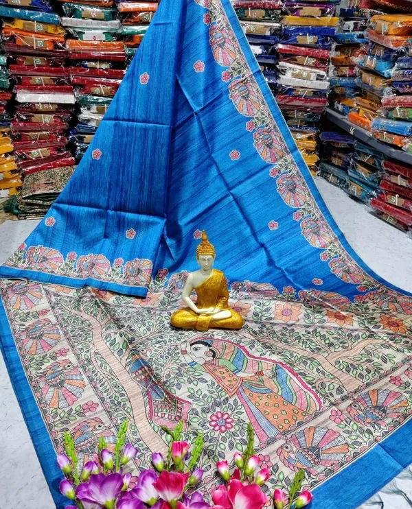 Printed_Handloom_Cotton_Silk_saree_for_women