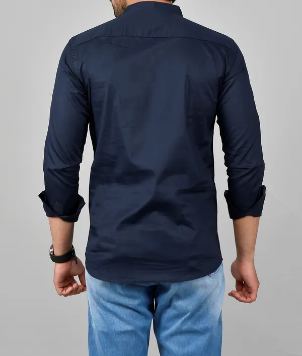 Men_Solid_Straight_Kurta_(Dark_Blue)