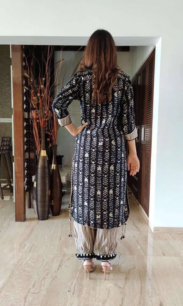 Designer_Afghani_Kurti_Pent_and_dupatta_set