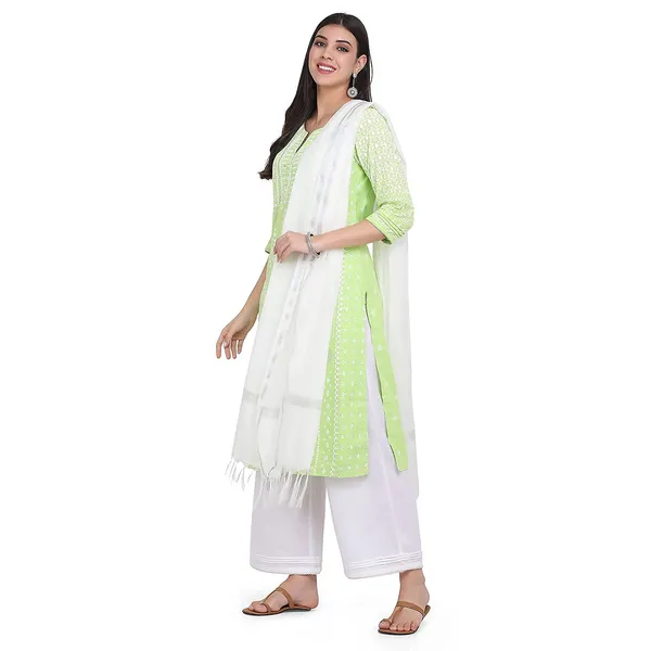 Light_Green_Cotton_Straight_Suit_Set_With_Dupatta_Readymade_Party_Outfit_Kurti_Palazoo_Set_Cotton_Kurta__3_Pcs_Set