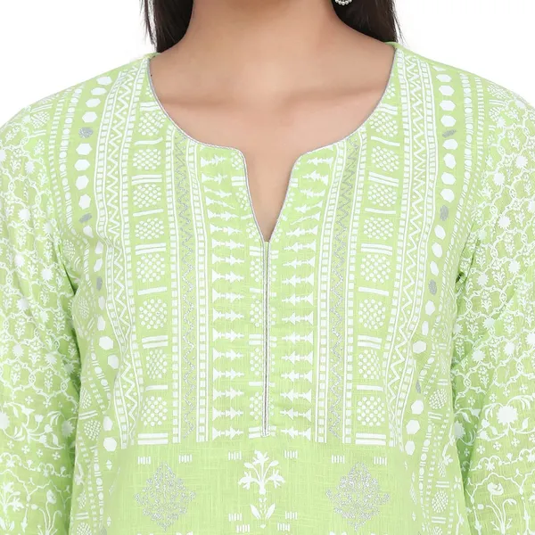 Light_Green_Cotton_Straight_Suit_Set_With_Dupatta_Readymade_Party_Outfit_Kurti_Palazoo_Set_Cotton_Kurta__3_Pcs_Set