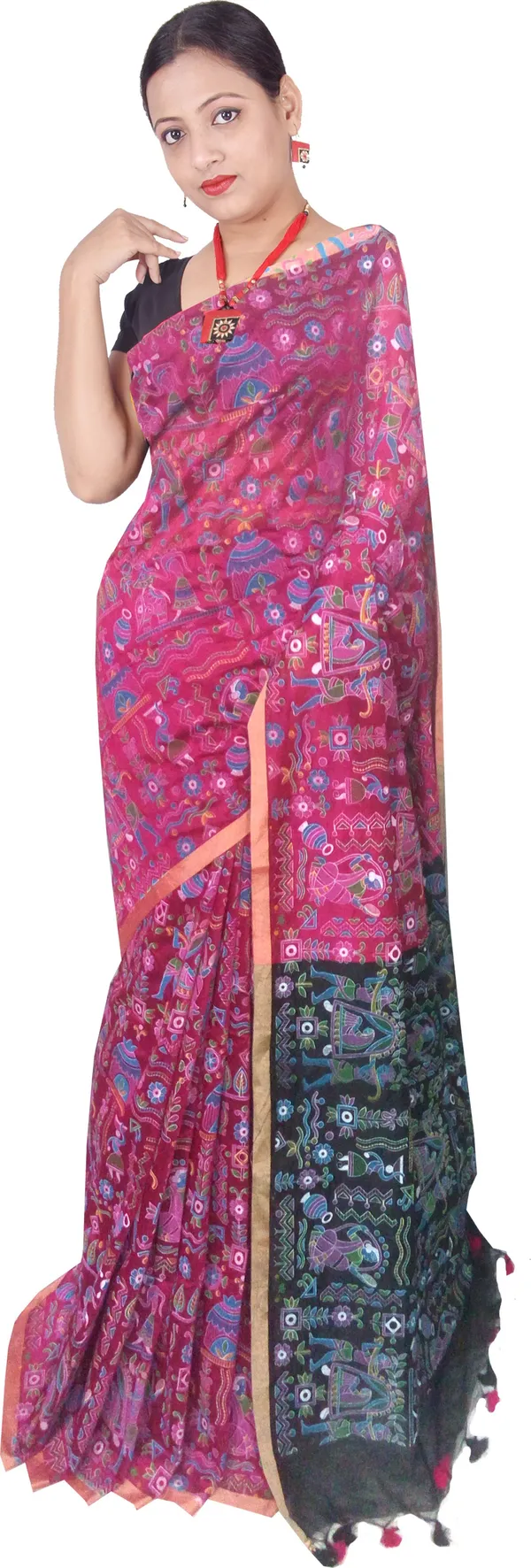 Printed_Bollywood_Pure_Silk_saree_for_women