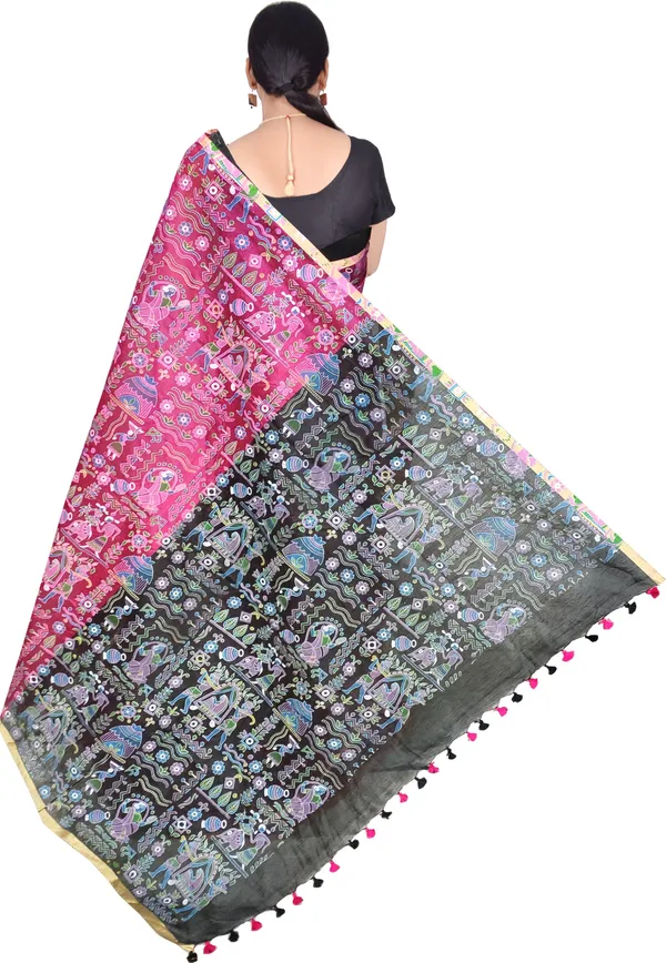 Printed_Bollywood_Pure_Silk_saree_for_women