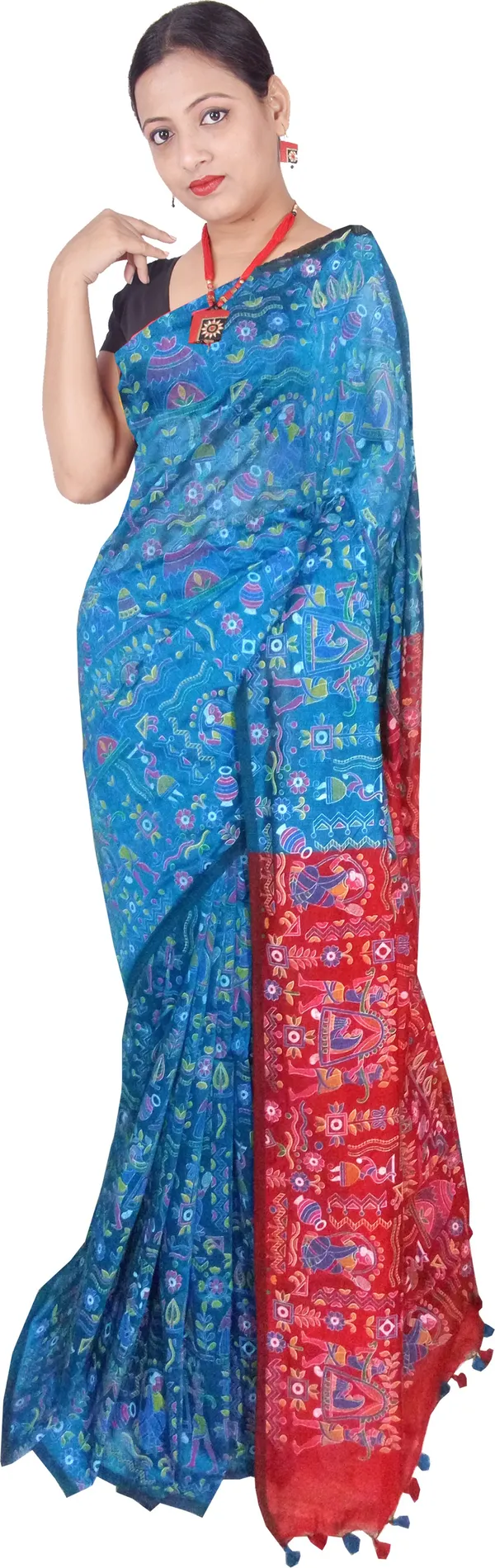 Printed_Bollywood_Pure_Silk_saree_for_women