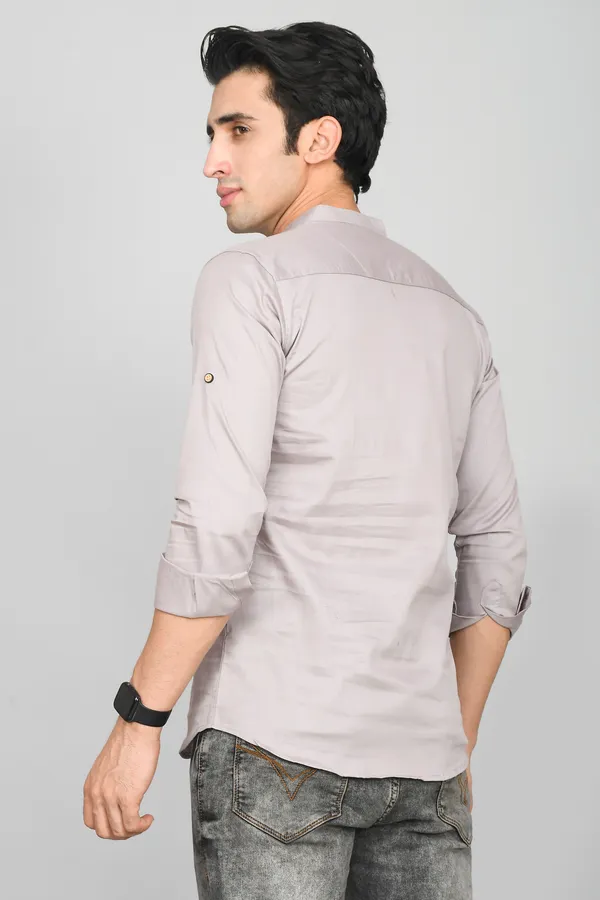 Men_Solid_Straight_Kurta_(Grey)