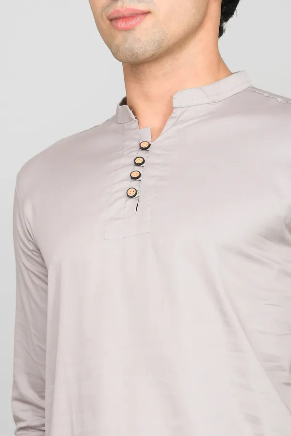 Men_Solid_Straight_Kurta_(Grey)