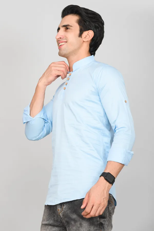 Men_Solid_Straight_Kurta_(Light_Blue)