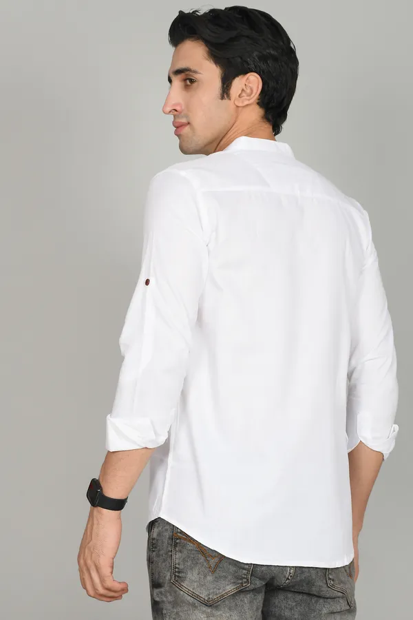Men_Solid_Straight_Kurta_(White)