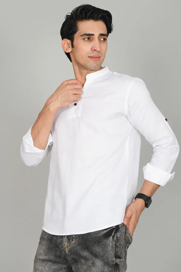 Men_Solid_Straight_Kurta_(White)