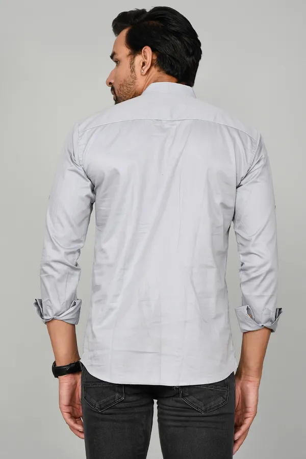 Men_Solid_Straight_Kurta_(Grey)