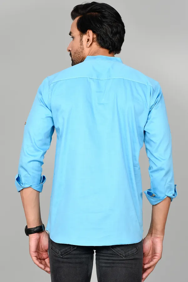 Men_Solid_Straight_Kurta_(Light_Blue)
