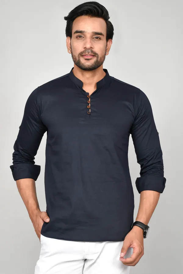 Men_Solid_Straight_Kurta_(Dark_Blue)