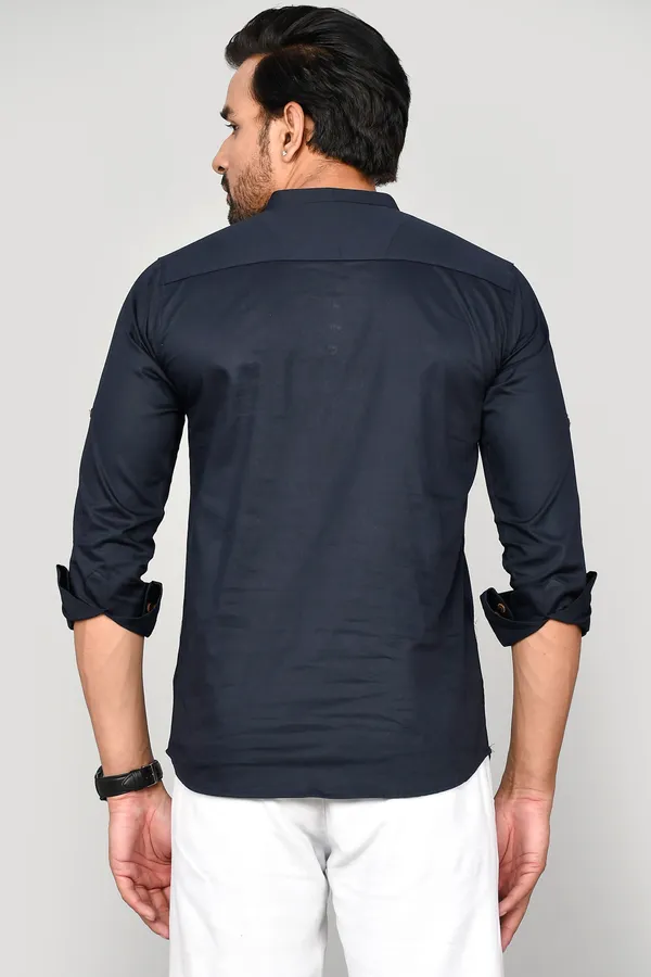 Men_Solid_Straight_Kurta_(Dark_Blue)