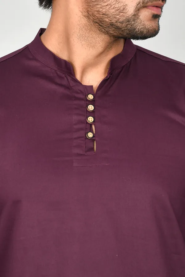 Men_Solid_Straight_Kurta_(Purple)