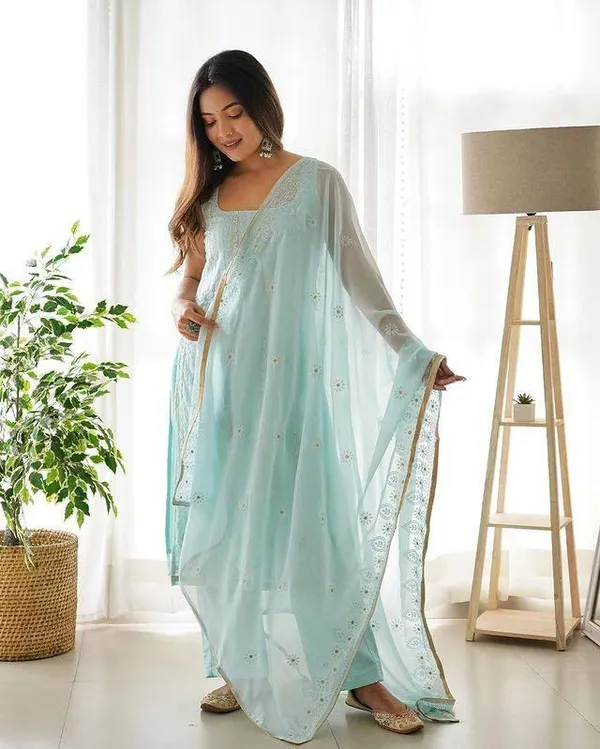 Sky_Blue_Salwar_Suit_Indian_Dress_Wedding_Kurti_Pent_Designer