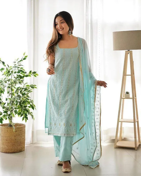 Sky_Blue_Salwar_Suit_Indian_Dress_Wedding_Kurti_Pent_Designer