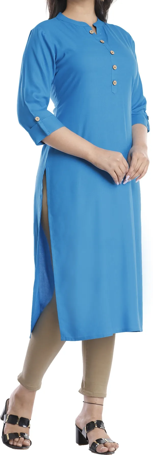 Women_Solid_Straight_Kurta_(Blue)