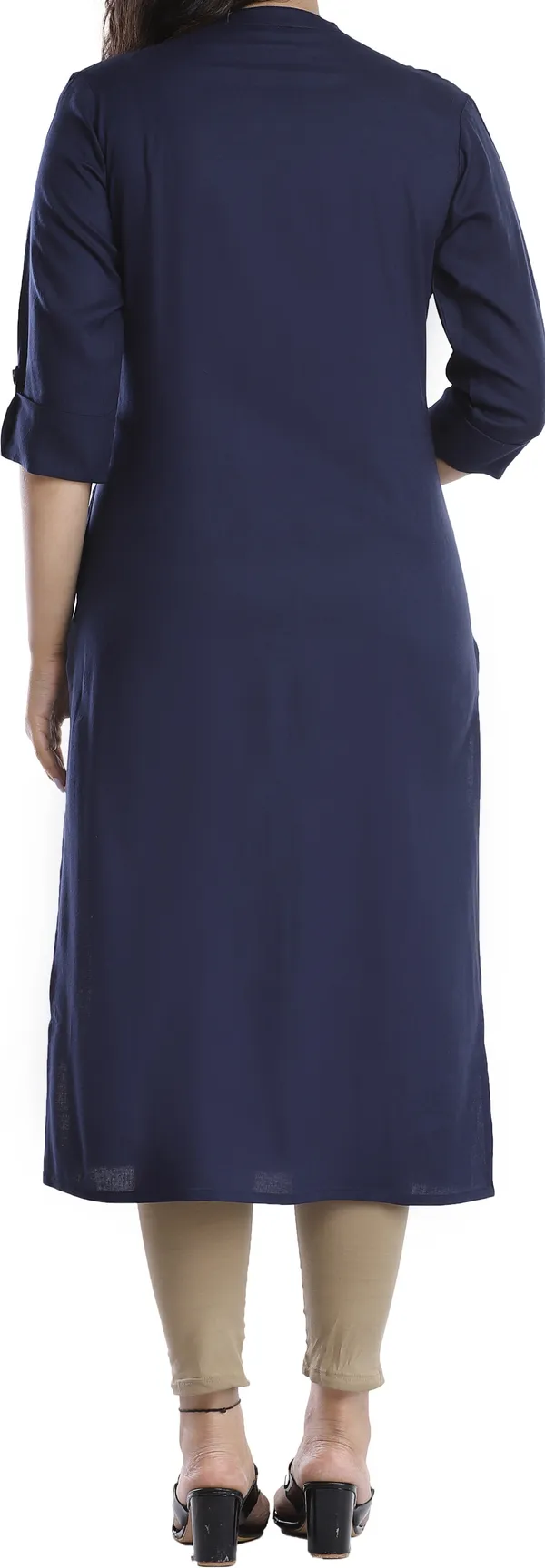 Women_Solid_Straight_Kurta_(Dark_Blue)