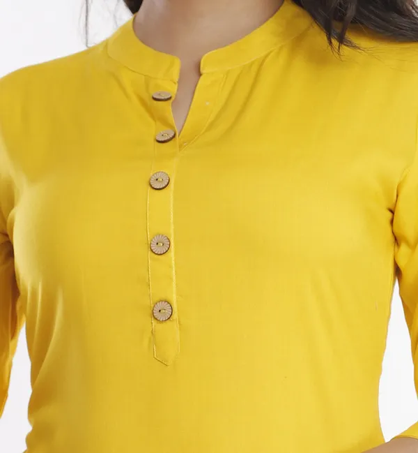 Women_Solid_Straight_Kurta_(Yellow)