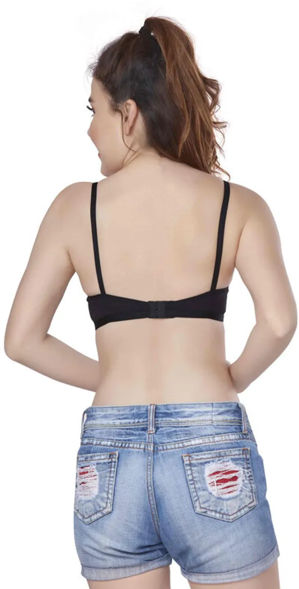 Combo_of_2_Women's_PC_Sinker_Non_Padded_Wirefree_Bra_Women_Full_Coverage_Non_Padded_Bra_(Pink,_Black)