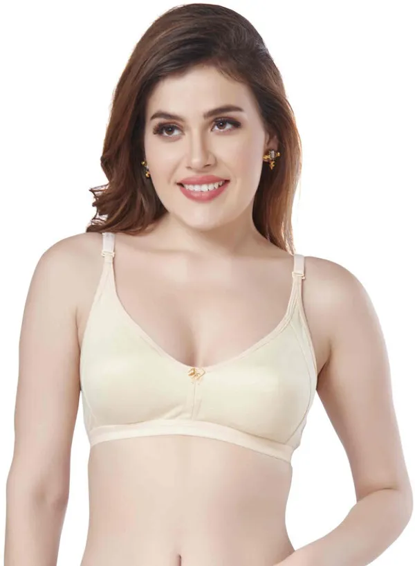 Combo_of_2_Women's_PC_Interlock_Full_Coverage_Non_Padded_Wirefree_dailywear_Bra_Women_Full_Coverage_Non_Padded_Bra_(Beige,_Black)
