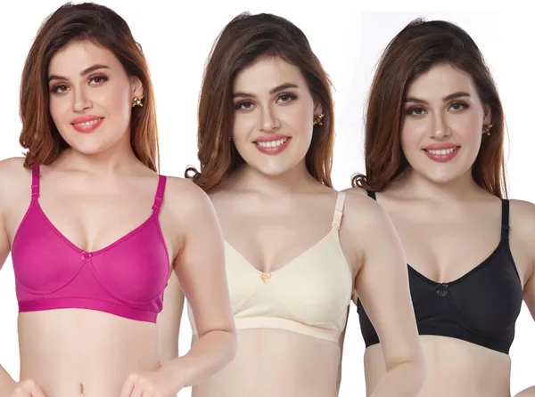 Combo_of_3_PC_INTERLOCK_DAILY_WEAR_BRA_FOR_WOMEN_Women_Everyday_Non_Padded_Bra_(Pink,_Beige,_Black)