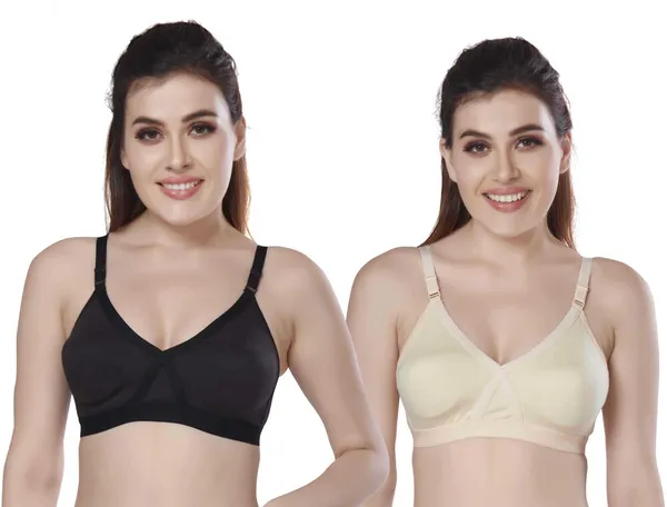 Combo_of_2_C_Cup_Bra_for_Women_Women_Full_Coverage_Non_Padded_Bra_(Black,_Beige)