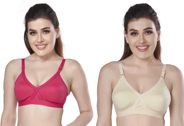 Combo_of_2_C_Cup_Bra_for_Women_Women_Full_Coverage_Non_Padded_Bra_(Pink,_Beige)