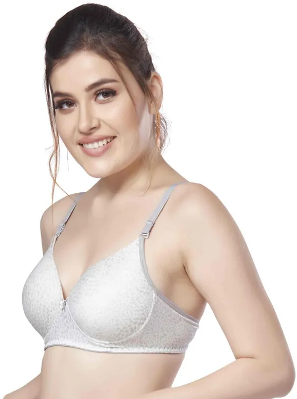 Combo_of_2_Printed_Nylon_padded_tshirt_bra_for_women_Women_T-Shirt_Lightly_Padded_Bra_(White,_Grey)