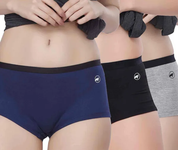 Combo_of_3_Women_Boy_Short_Blue,_Black,_Grey_Panty
