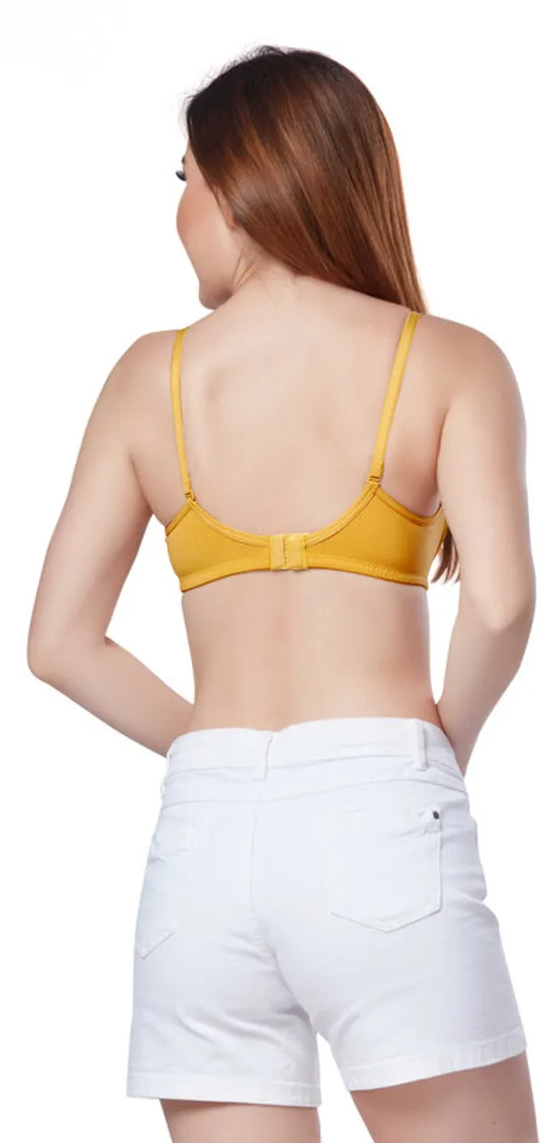 Combo_of_2_COTTON_LYCRA_PADDED_T-SHIRT_BRA_(Pack_of_2)_Women_Everyday_Heavily_Padded_Bra_(Black,_Grey,_Pink,_Yellow,_White,_Multicolor,_Light_Blue,_Red)
